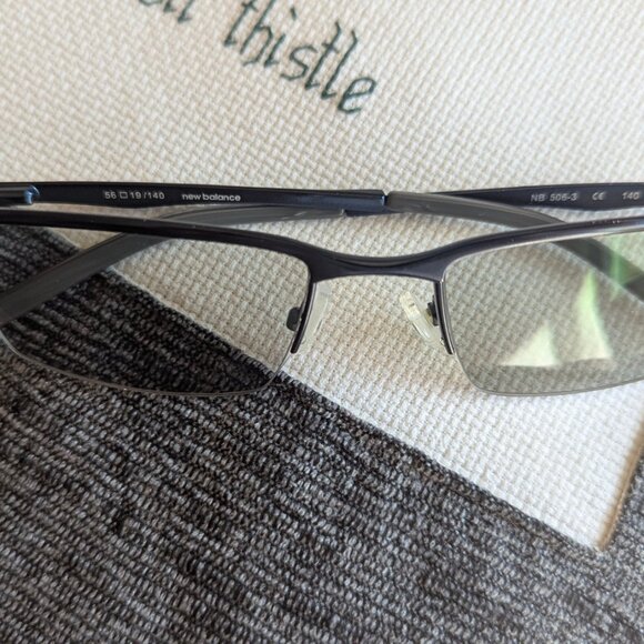 New Balance Eyeglasses FRAMES NB506-3 Unisex  56 19 140 - Picture 2 of 5
